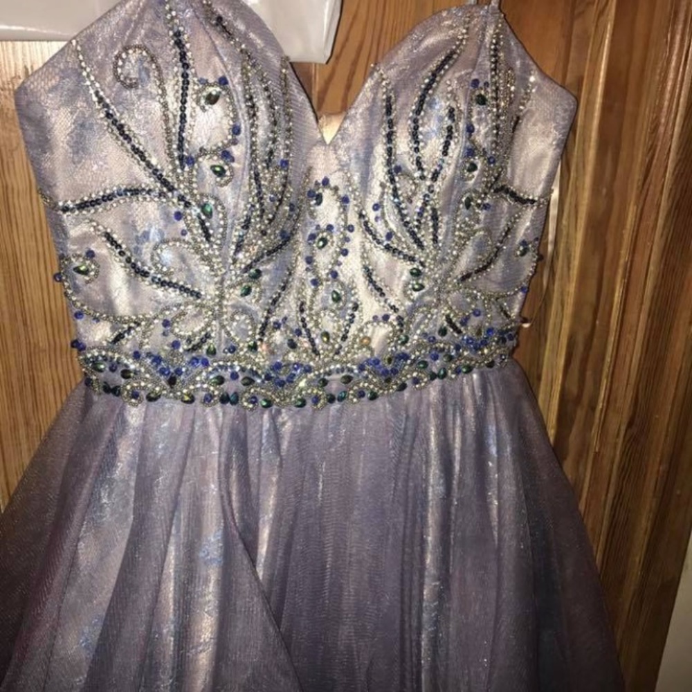 Embroidered Short Dress